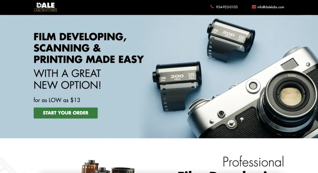 Dale Laboratory Website