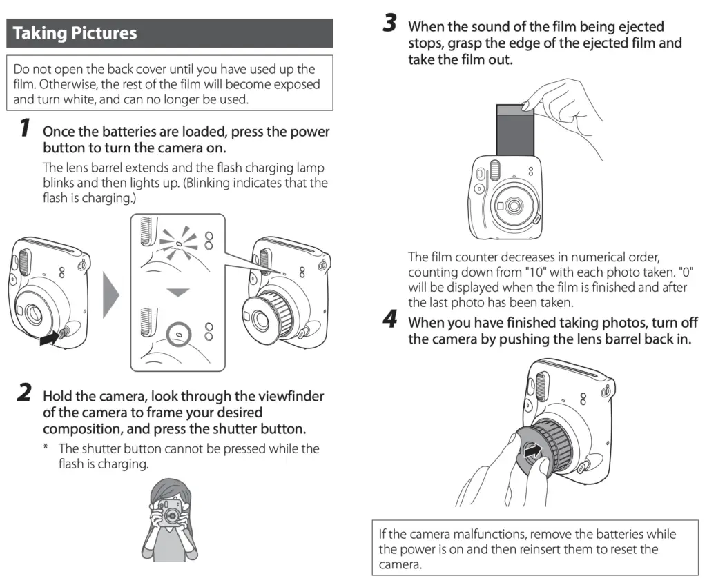 How to Set Up Instax Mini 11 for the First Time? 3 How to Use An Instax Mini 11