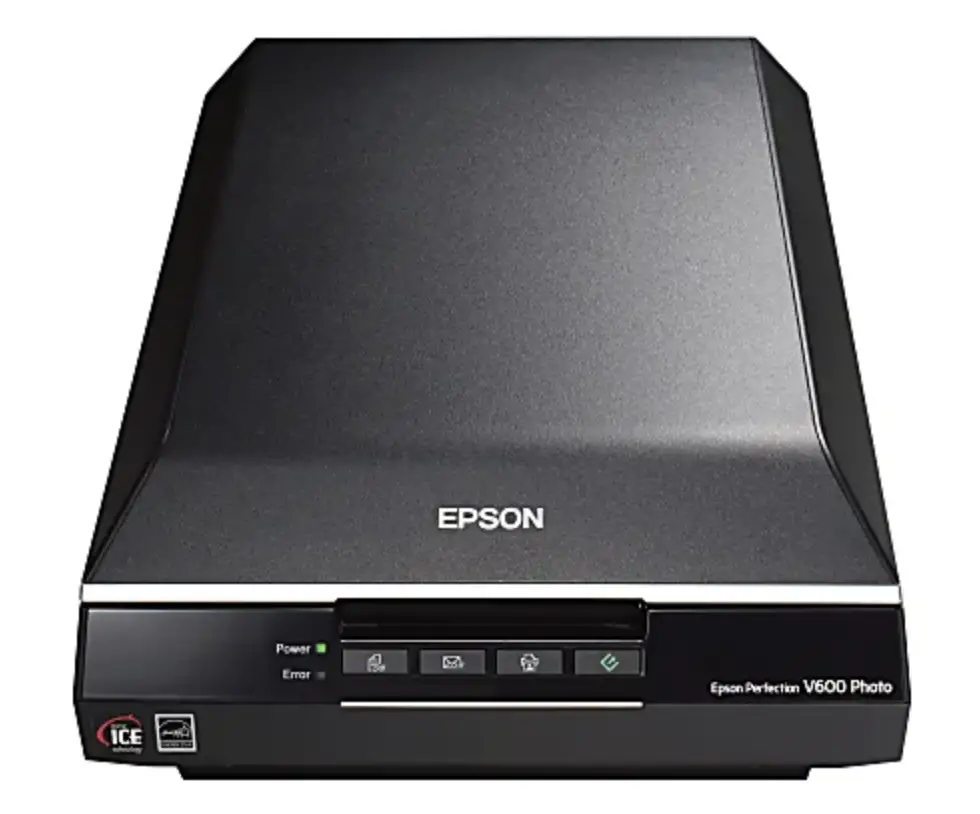 Epson Perfection V600 Flatbed Scanner is great for scanning Polaroids and film negatives