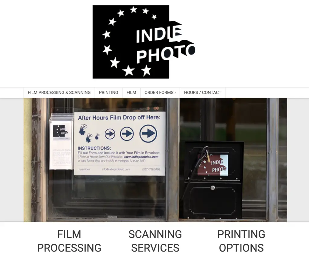 Indie Photo: One of the best places in Philadelphia to get your film developed. 