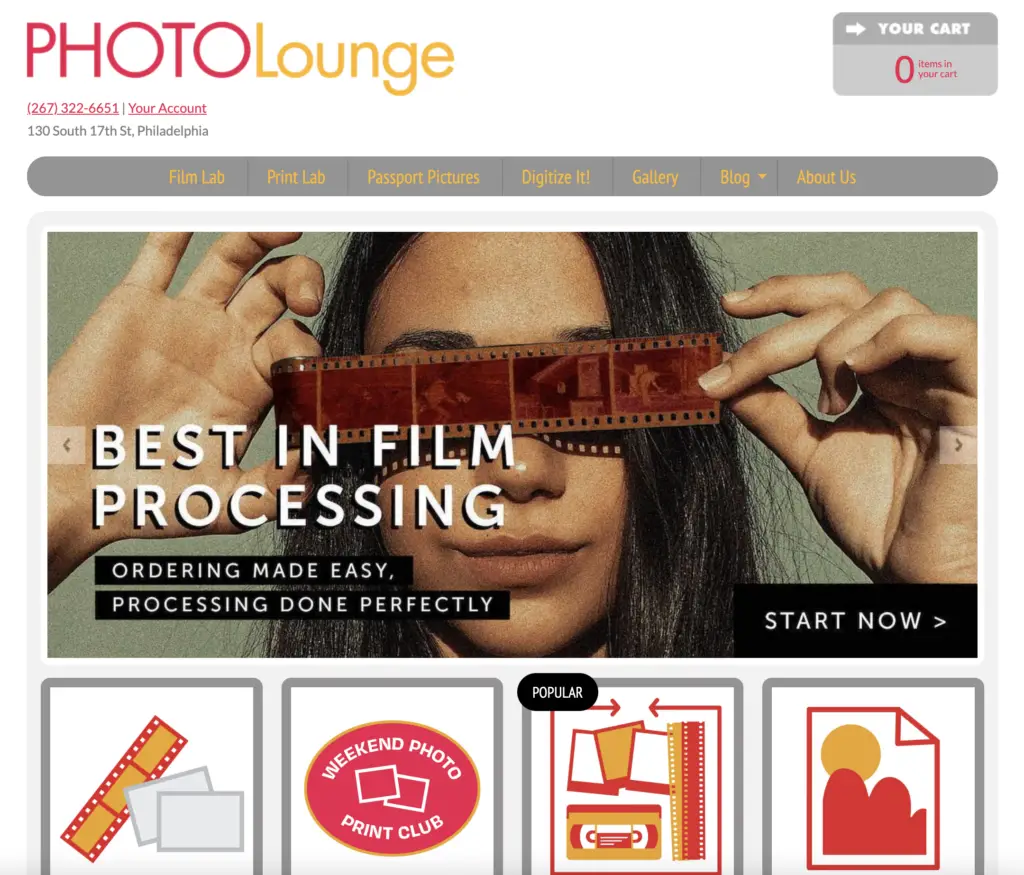 PHOTO Lounge: One of the best places in Philadelphia to get your film developed. 