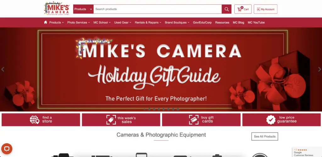 Mike's Camera Website